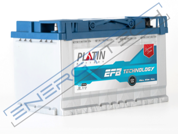 12 V 84 Ah EFB Platin L4B Düz MF Alçak Kutu Tüm Kenar Tırnaklı Akü | Start Stop Uyumlu