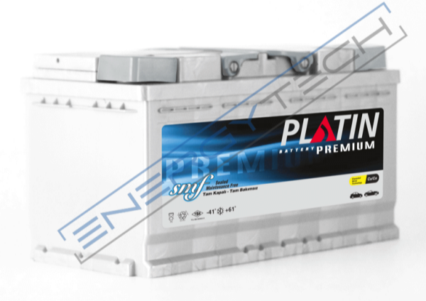 12 V 100 Ah Platin L5 Düz SMF Akü | Uzun Kenar Tırnaklı Yüksek Marş Gücü