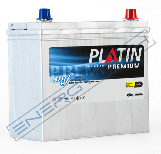 12 V 60 Ah Platin L2 Ters MF Tüm Kenar Tırnaklı Otomobil Aküsü