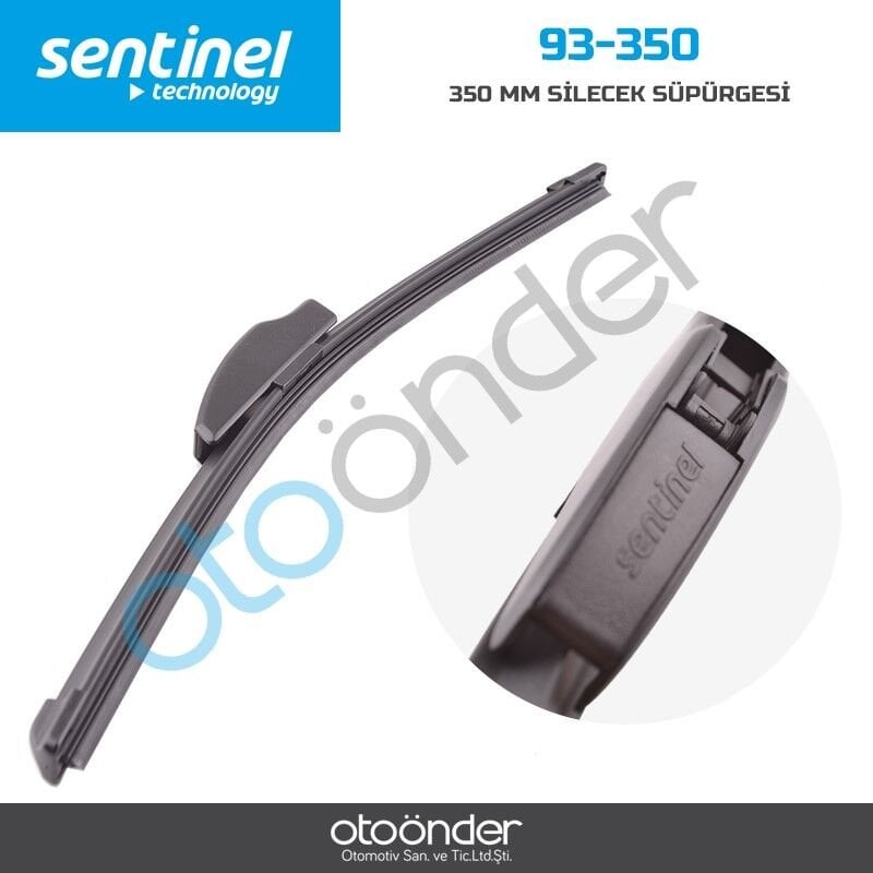 350 MM Silecek Süpürgesi 14'' Evrensel Uyumlu Dayanıklı Kauçuk