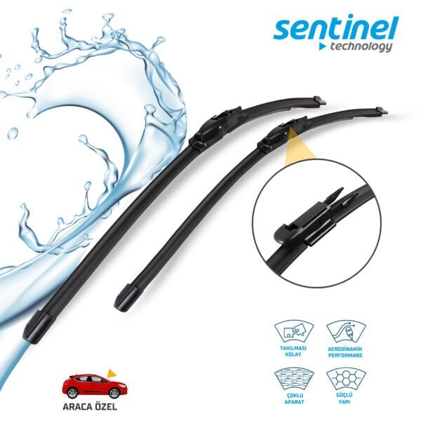 Süpürge Takım Ön BMW 3 Serisi G20 F30 F34 E90 X1 E84 Mercedes CLA C117 A-Class W176 GLA X156 Araca Özel Silecek Süpürgesi