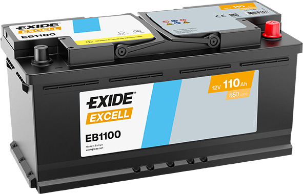 Excell 12V 110Ah Akü | Yüksek Güç Kapasitesi & Üstün Marş Performansı | Excell Heavy Duty Seri