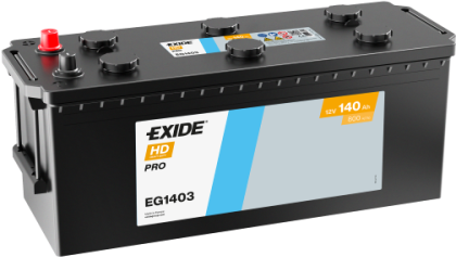 Exide HD PRO / Start PRO 12V 140Ah Akü | 800A Soğuk Marş & Ticari Başlangıç Performansı