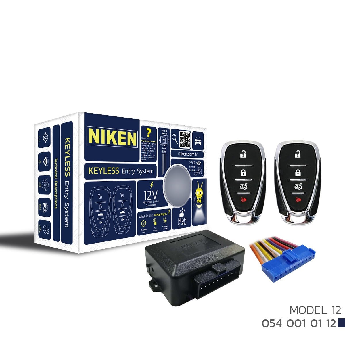 Kumandalı Açma Kapama Anahtarı – Model 12 | 12V–24V Gelişmiş Uzaktan Kontrol Modülü