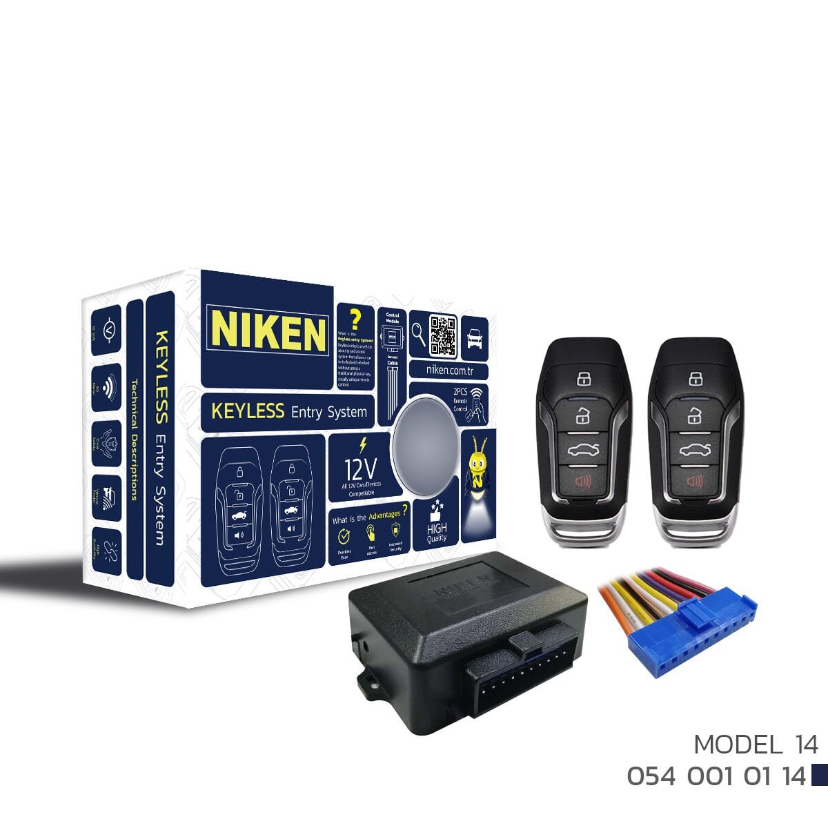 Kumandalı Açma Kapama Anahtarı – Model 14 | 12V–24V Yüksek Performanslı Uzaktan Kontrol Modülü