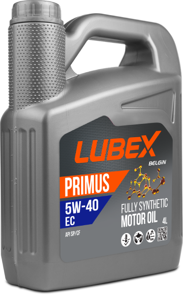 Lubex Primus EC 5W-40 Tam Sentetik Motor Yağı | Üstün Koruma ve Yüksek Performans