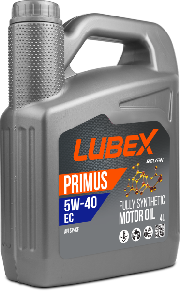 Lubex Primus EC 5W-40 Tam Sentetik Motor Yağı | Üstün Koruma ve Yüksek Performans