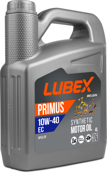 Lubex Primus EC 10W-40 Yarı Sentetik Motor Yağı | Dayanıklı Koruma ve Uyumlu Performans