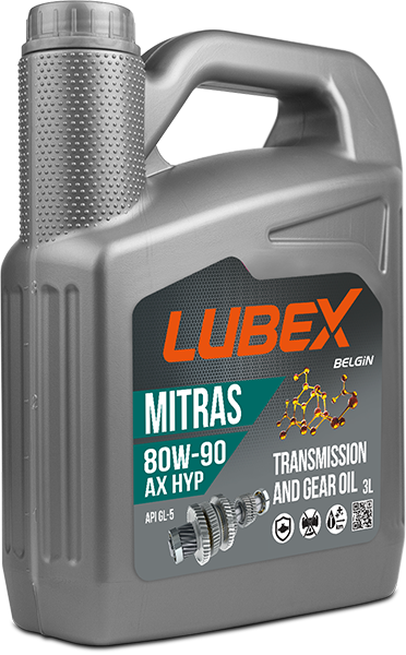 LUBEX MITRAS AX HYP 80W-90 Şanzıman ve Diferansiyel Yağı – Ağır Hizmet Koşulları İçin Üstün Koruma