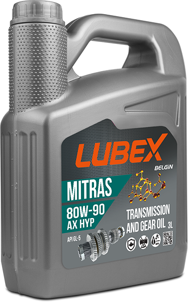 LUBEX MITRAS AX HYP 80W-90 Şanzıman ve Diferansiyel Yağı – Ağır Hizmet Koşulları İçin Üstün Koruma