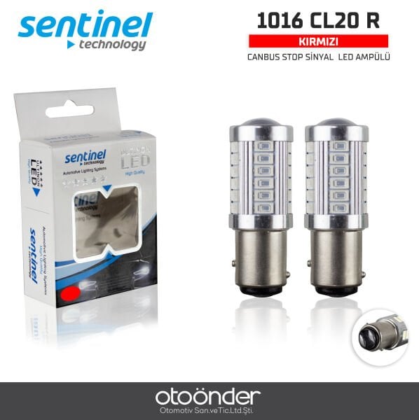 Canbus Uyumlu Kırmızı LED Sinyal ve Park Ampülü