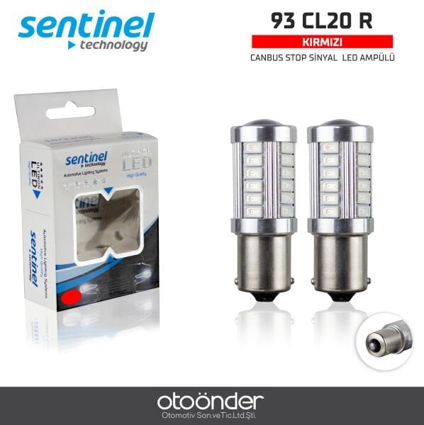 Canbus Uyumlu Kırmızı Stop ve Sinyal LED Ampülü