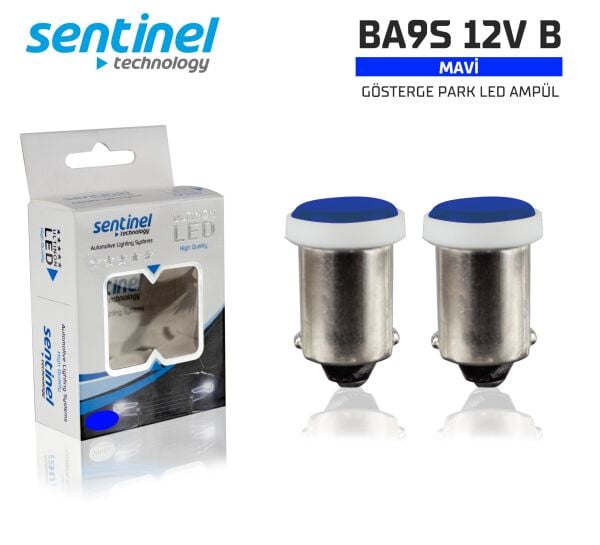Gösterge Park Mavi 12V LED Ampül – Canbus Uyumlu Yüksek Performans