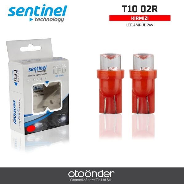 LED Ampül Park 24V Kırmızı – Canbus Uyumlu Yüksek Performans