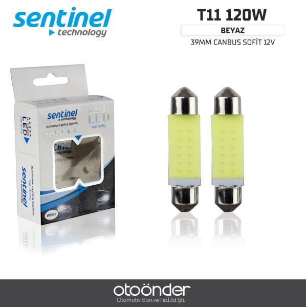 Sofit 39mm Beyaz COB 12V LED Ampül – Canbus Uyumlu ve Yüksek Performans