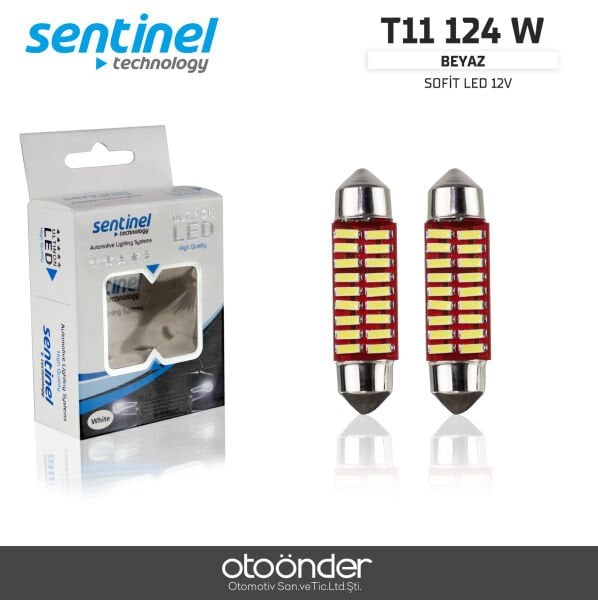 Sofit 39mm Beyaz 18 SMD 12V LED Ampül – Canbus Uyumlu Yüksek Performans