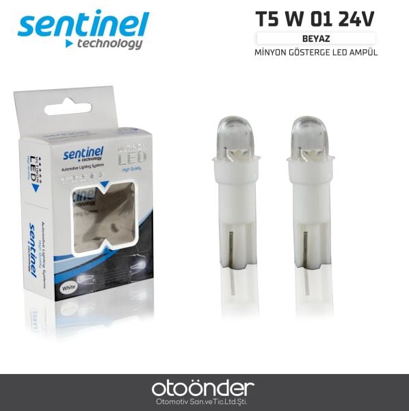 Minyon Gösterge Beyaz LED Ampül – Net Görüş, Uzun Ömür ve Düşük Enerji Tüketimi