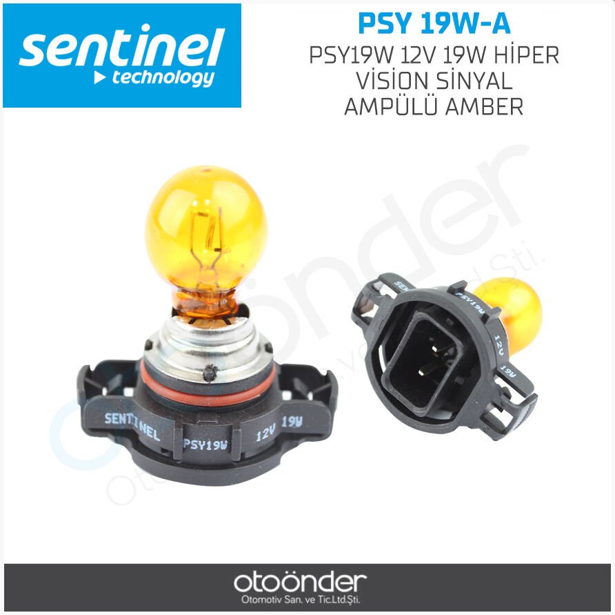 12V PSY19W PG20-2 Turuncu Sinyal Ampulü BMW Jaguar Uyumlu