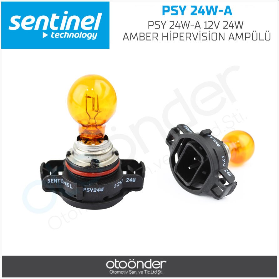 12V PSY24W PG20-4 Turuncu Sinyal Ampulü BMW X5 Citroën C5 Uyumlu