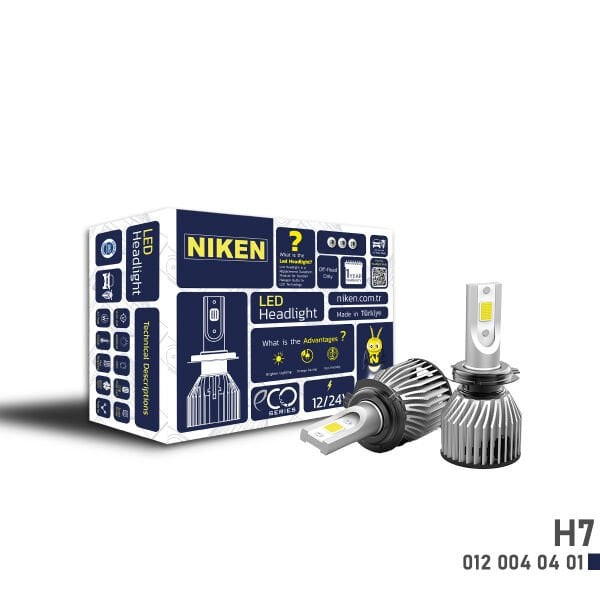 LED XENON ECO SERİSİ H7 LED FAR AMPULÜ BEYAZ IŞIK YÜKSEK PARLAKLIK EKONOMİK LED AYDINLATMA