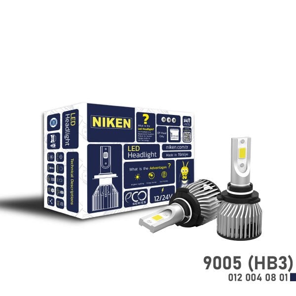 LED XENON ECO SERİSİ 9005 (HB3) LED FAR AMPULÜ BEYAZ IŞIK YÜKSEK PARLAKLIK ENERJİ TASARRUFLU AYDINLATMA