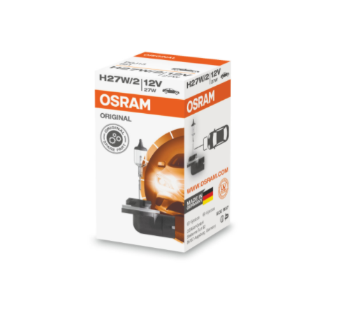 Osram 12V H27/2 27W Halojen Sis Far Ampulü | Orijinal Soket Uyumlu Net Aydınlatma