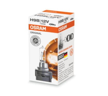 Osram H9B 12V 65W Halojen Far Ampulü Özel Soket Güçlü Aydınlatma Orijinal Ürün