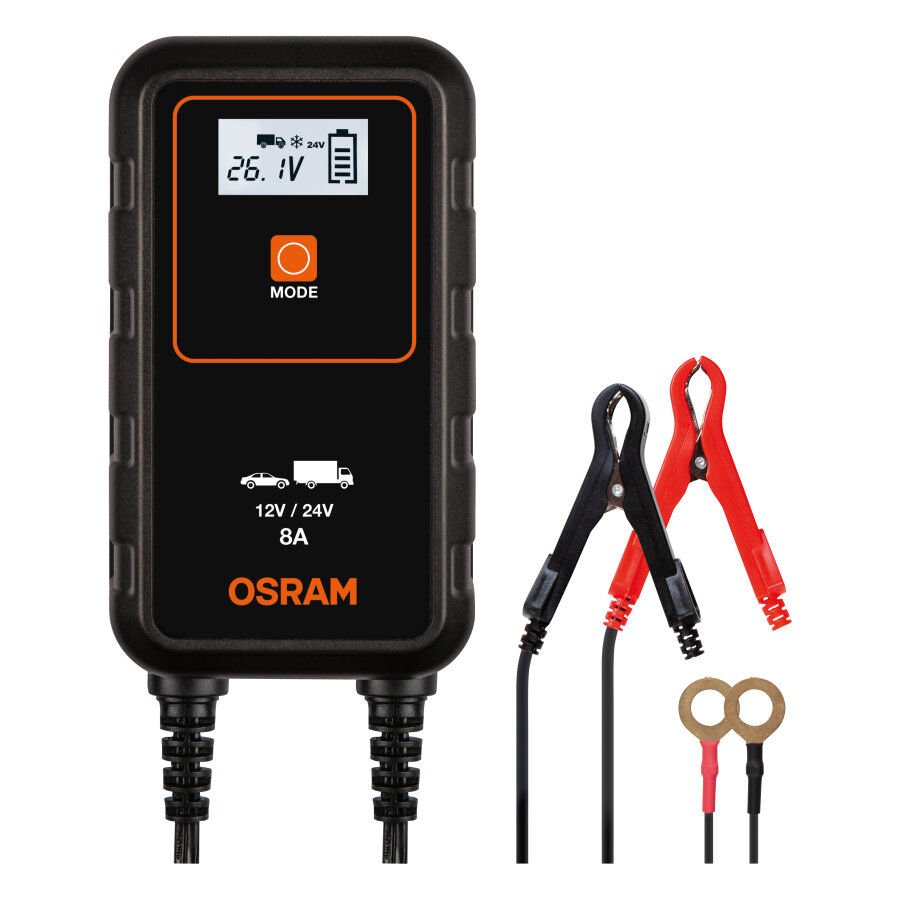 Osram Akü Şarj Cihazı 6-12V Akıllı Şarj ve Akü Bakım Cihazı