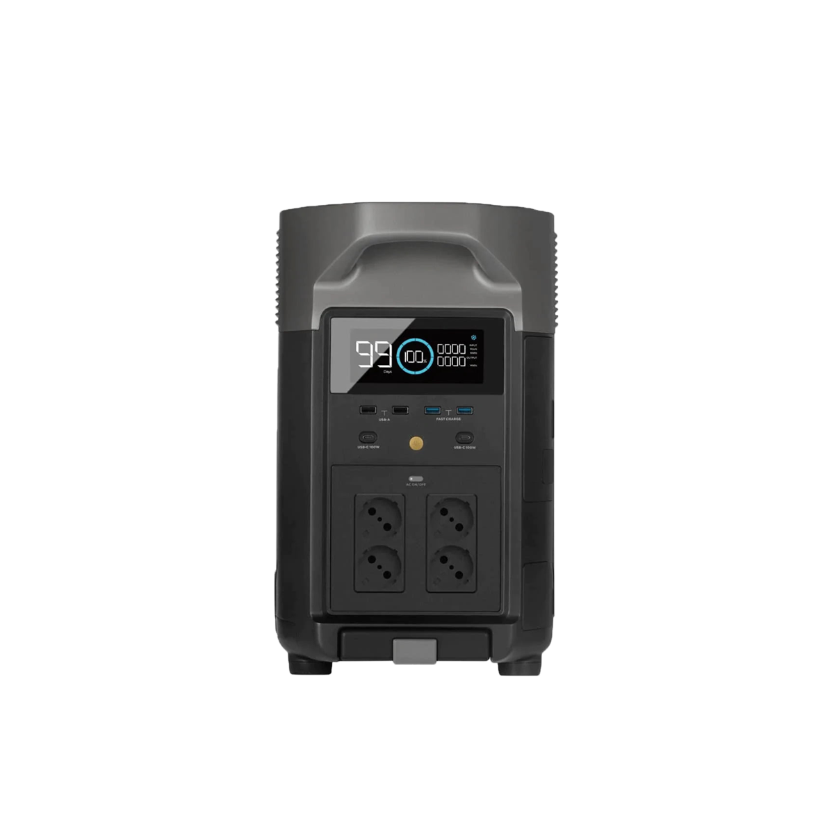 EcoFlow DELTA Pro Taşınabilir Güç Kaynağı 3600 Wh Yüksek Kapasiteli Mobil Enerji İstasyonu