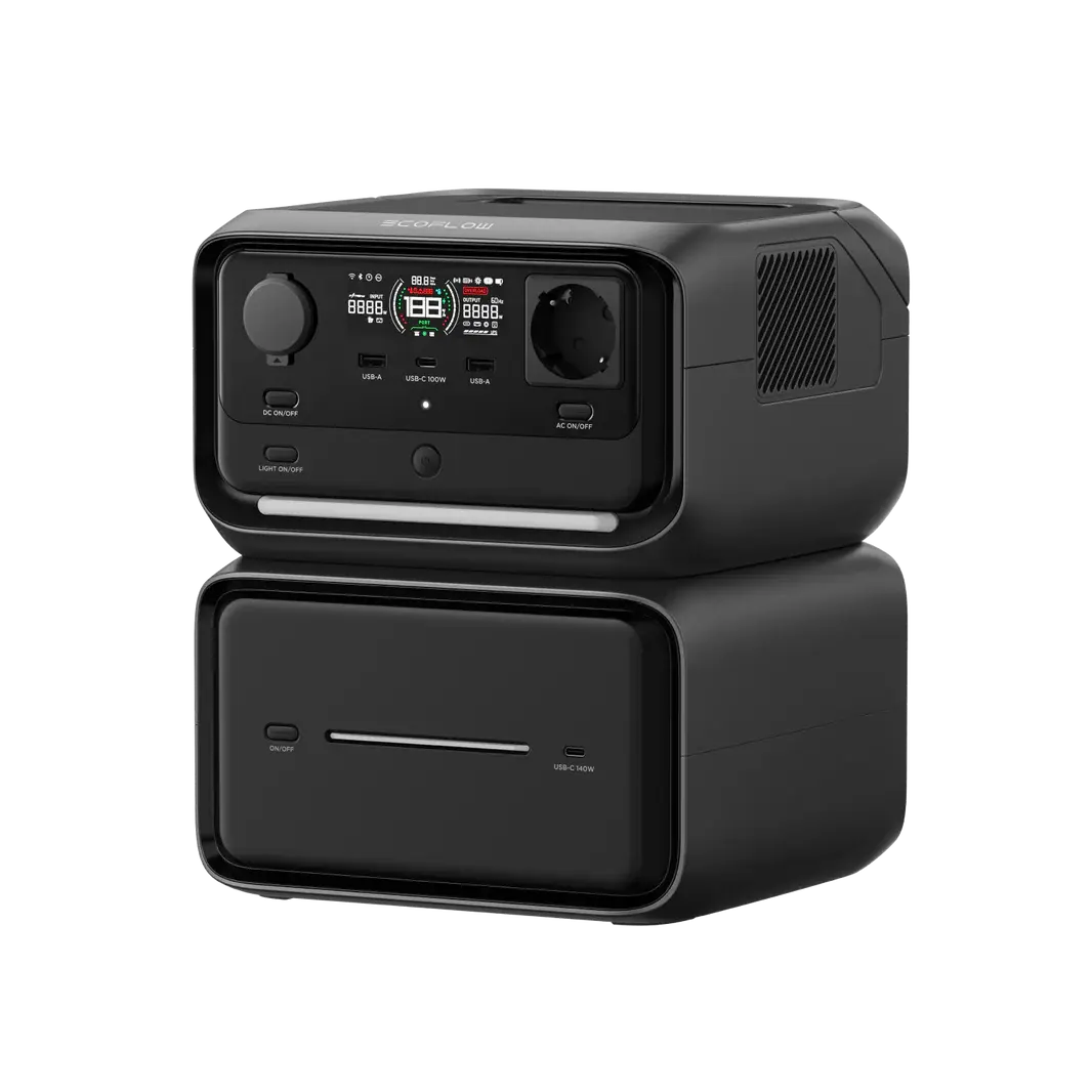 EcoFlow RIVER 3 Max Plus Taşınabilir Güç Kaynağı Modüler ve Yüksek Çıkışlı Enerji İstasyonu