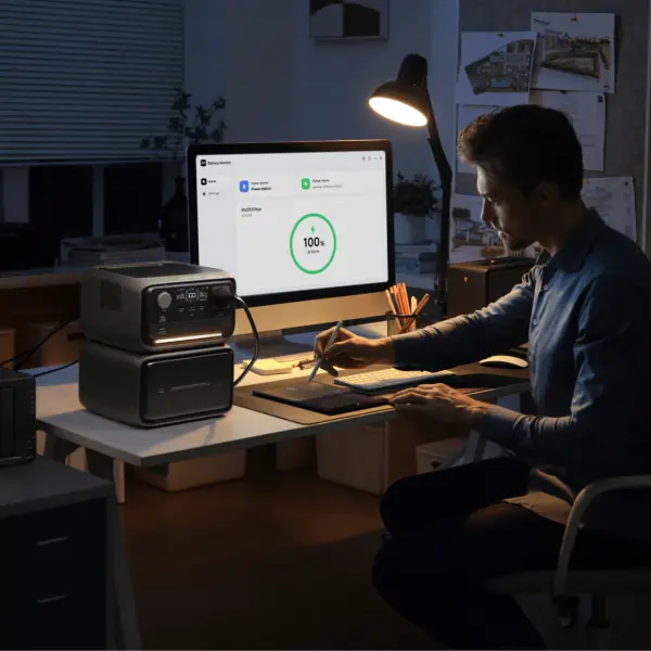 EcoFlow RIVER 3 Max Plus Taşınabilir Güç Kaynağı Modüler ve Yüksek Çıkışlı Enerji İstasyonu