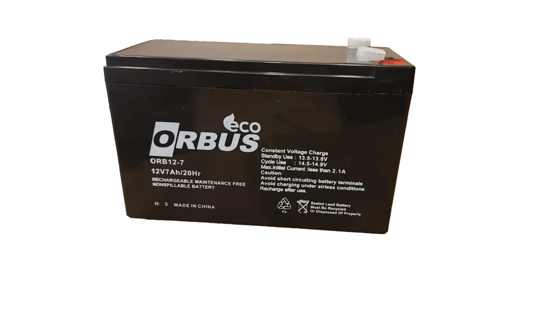 ORBUS ECO 12V 7 Ah Kuru Akü