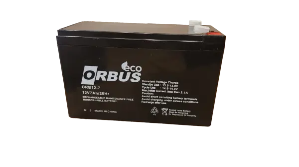ORBUS ECO 12V 7 Ah Kuru Akü