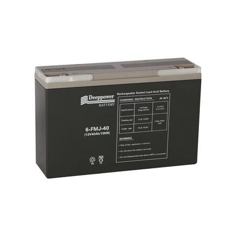 Deeppower 12V 40 Ah Elektrikli Bisiklet Aküsü