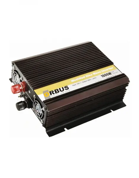 Orbus 12V 1000W Modifiye Sinüs İnvertör Araç ve Akü Uyumlu Güç Dönüştürücü