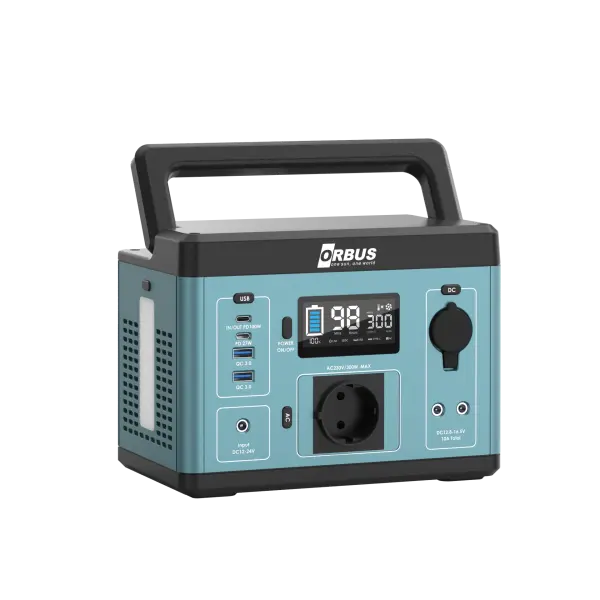 Orbus 300W Power Station Taşınabilir Güç Kaynağı Kamp ve Yedek Enerji Çözümü
