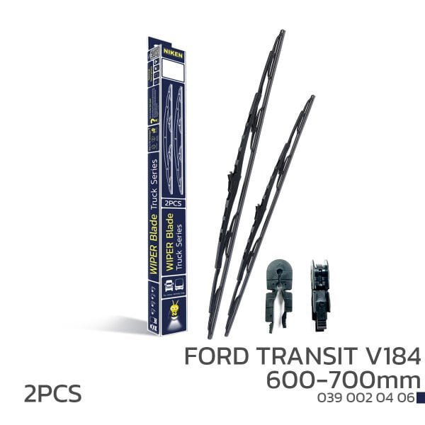 NIKEN 600–700mm Ford Transit V184 Uyumlu Telli Silecek – Güçlü Silme Performansı