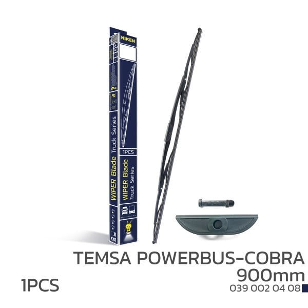 NIKEN 900mm Temsa Powerbus Cobra Uyumlu Telli Silecek – Yüksek Performans ve Net Görüş