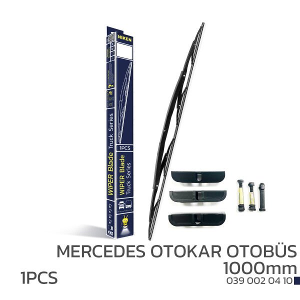NIKEN 1000mm Mercedes Otokar Otobüs Uyumlu Telli Silecek – Maksimum Temizlik ve Dayanıklılık