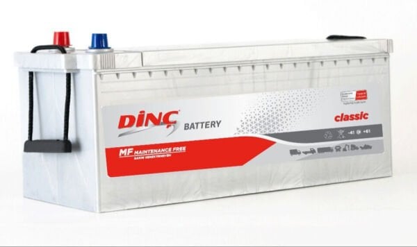 12 V 180 Ah Dinç Akü D5 Kasa Düz SMF Tüm Kenar Tırnaklı Start Stop Uyumlu