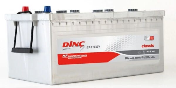 12 V 225 Ah Dinç D6 Düz SMF Akü | Start Stop Uyumlu Ağır Hizmet Gücü
