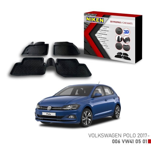 VW Polo 2017 3D Paspas – Araca Özel Dayanıklı ve Şık