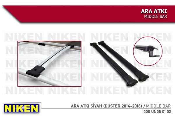 Ara Atkı Siyah Duster 2014-2018 – Özel Tasarım Oto Boyun Destek Aksesuarı