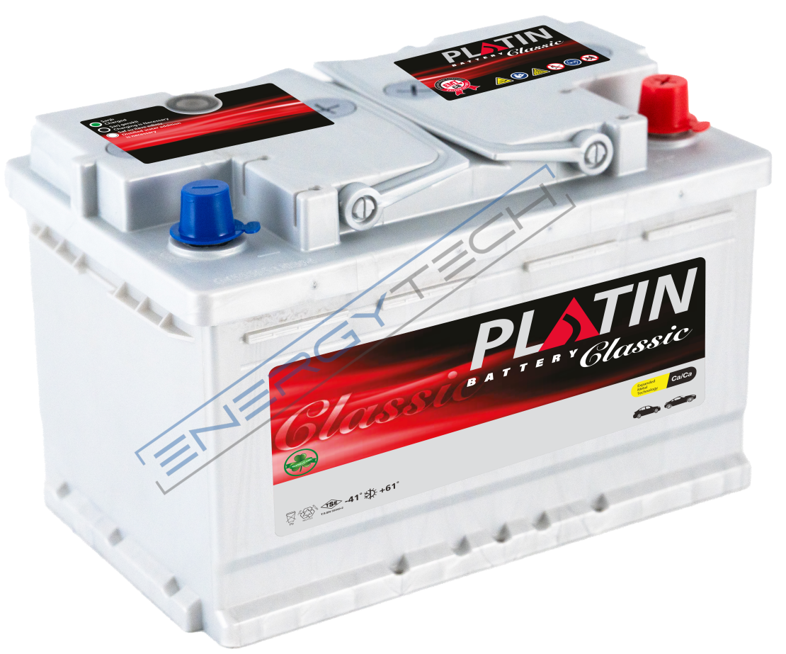 12 V 66 Ah Platin Akü L3B Kasa Düz MF Alçak Kutu Uzun Kenar Tırnaklı