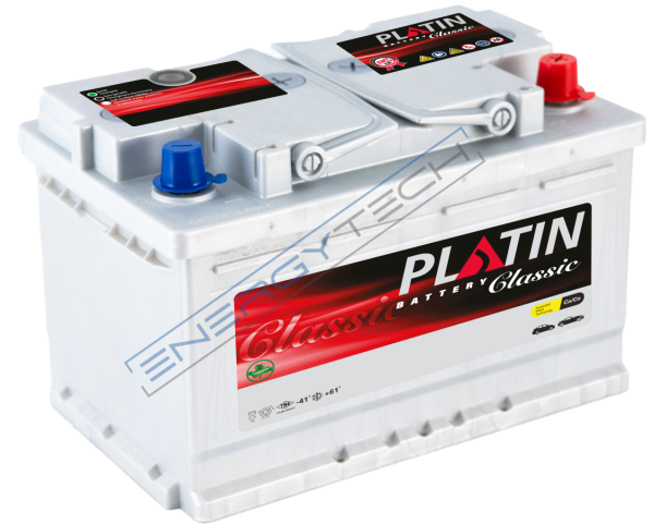 12 V 66 Ah Platin Akü L3B Kasa Düz SMF Alçak Kutu Uzun Kenar Tırnaklı