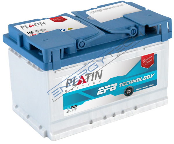 12 V 72 Ah EFB Platin Akü L3 Kasa Düz MF Tüm Kenar Tırnaklı Start Stop Uyumlu