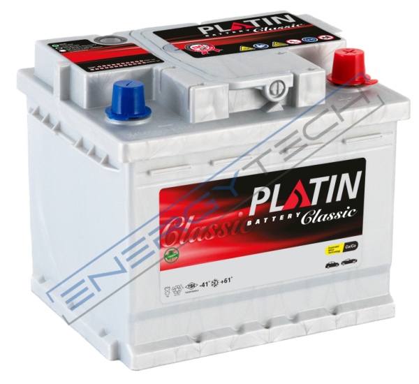 12 V 50 Ah Platin Akü L1B Kasa Düz MF Alçak Kutu Tüm Kenar Tırnaklı