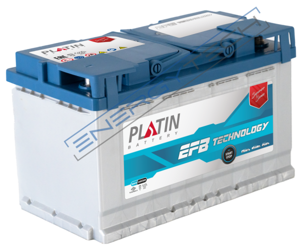 12 V 84 Ah EFB Platin Akü L4 Kasa Düz MF Tüm Kenar Tırnaklı Start Stop Uyumlu