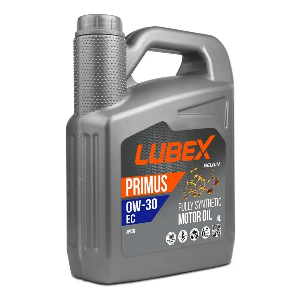 Lubex Primus EC 0W-30 4 LT Tam Sentetik Motor Yağı
