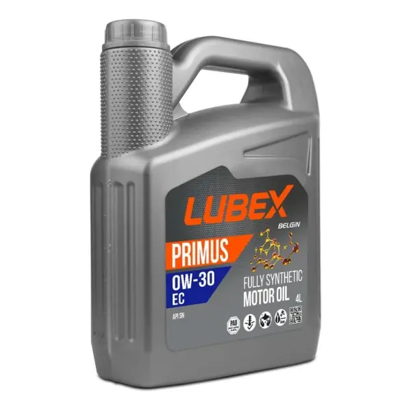 Lubex Primus EC 0W-30 4 LT Tam Sentetik Motor Yağı